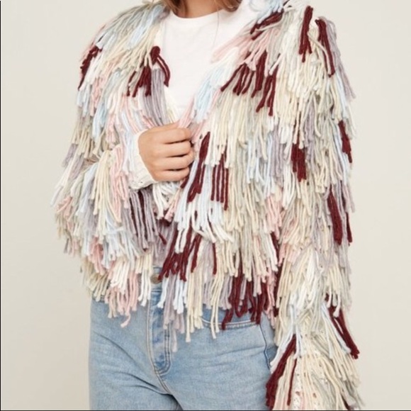 ✨🔥New🔥✨Multi Color Shag Jacket🔥✨S M L🔥✨ - Picture 4 of 5
